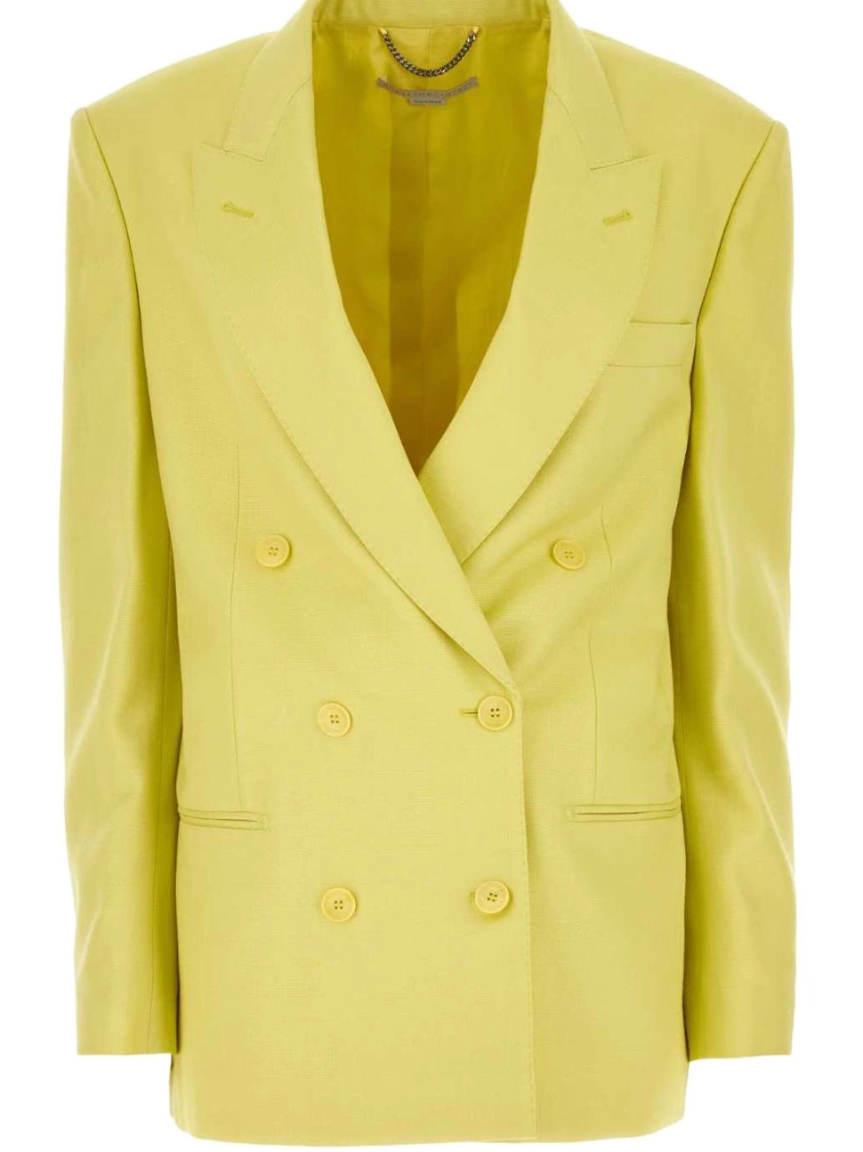 Cheap double-breasted peak-lapel Women McCartney Stella blazer 0726